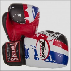 Боксерські рукавички Twins Perseverance Boxing Gloves Premium Leather FBGV-44TH